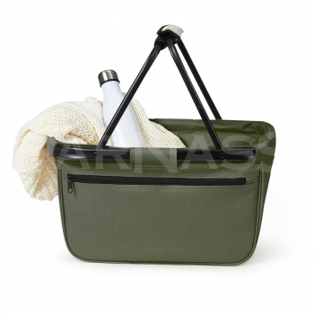 Piknika-iepirkumu grozs SHOPPER BLACKBASKET