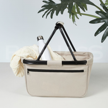 Piknika-iepirkumu grozs SHOPPER BLACKBASKET
