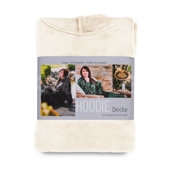 Pleds-pončo HOODIE DECKE