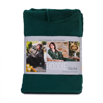 Pleds-pončo HOODIE DECKE