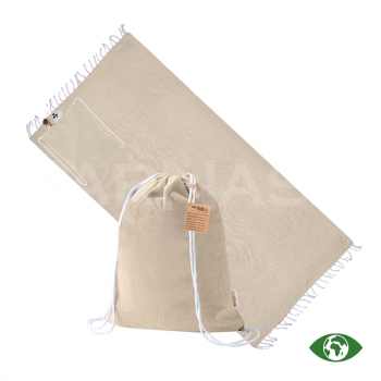 Pludmales dvielis mugursomā PAREO BORINEX