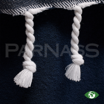 Pludmales-vannas dvielis ar somu HAMMAM BADHANDDUK