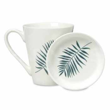 Porcelāna krūze ar apakštasi BODZIA SET