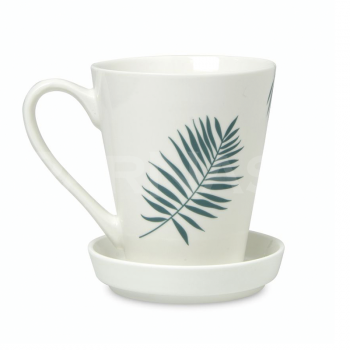 Porcelāna krūze ar apakštasi BODZIA SET