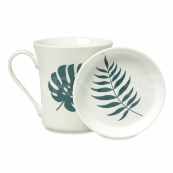 Porcelāna krūze ar apakštasi VICTOR SET