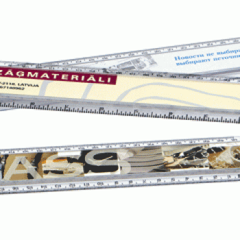 Reklāmas lineāls INSERT RULER 30 cm