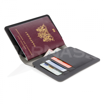 RFID drošs maks – pases vāki QUEBEC
