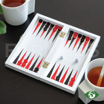 Šaha, dambretes un bekgemona komplekts DELUXE 3-IN-1