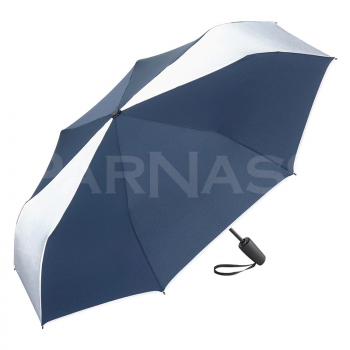 Saliekams lietussargs ar diviem atstarojošiem sektoriem COLOR REFLEX