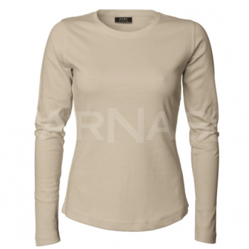 Sieviešu tops ar garām piedurknēm