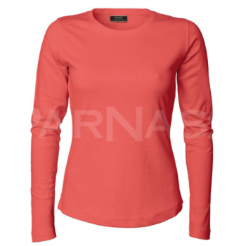 Sieviešu tops ar garām piedurknēm