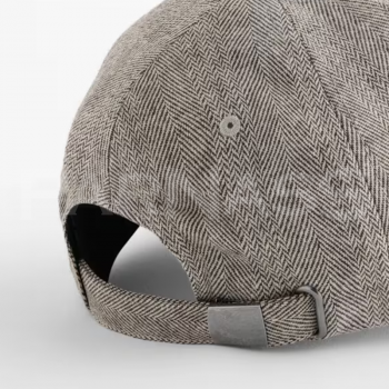 Siltā naģene SUEDE PEAK HERRINGBONE CAP