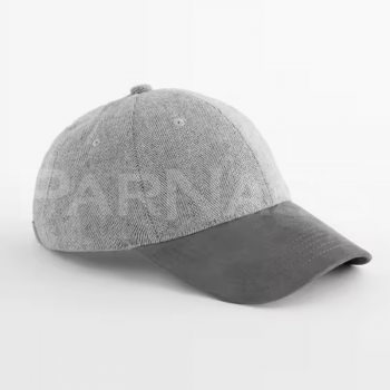 Siltā naģene SUEDE PEAK HERRINGBONE CAP