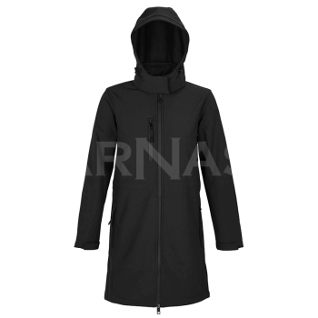 SOFTSHELL jaka LONG SOFTSHELL COAT ACHILLE NEOBLU