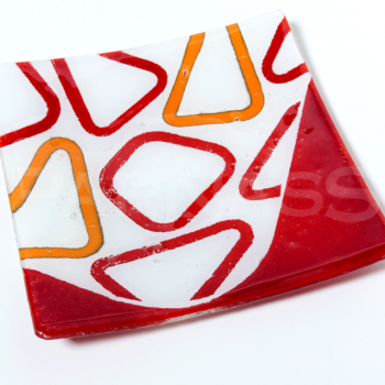 Speciāla dizaina stikla šķīvis