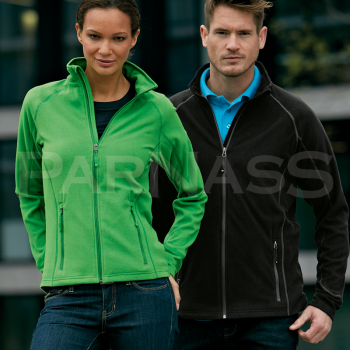 Strukturēta flīsa auduma jaka