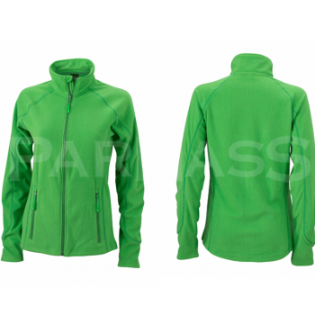 Strukturēta flīsa auduma jaka