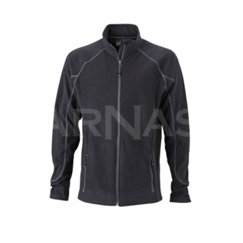 Strukturēta flīsa auduma jaka