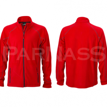 Strukturēta flīsa auduma jaka