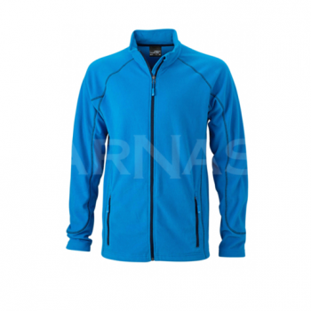 Strukturēta flīsa auduma jaka