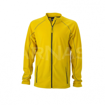 Strukturēta flīsa auduma jaka