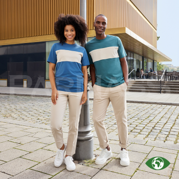 T-krekls T-SHIRT COLOUR BLOCK UNISEX