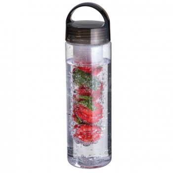 Ūdens pudele ar augļu sietiņu TOULON kartona cilindrā