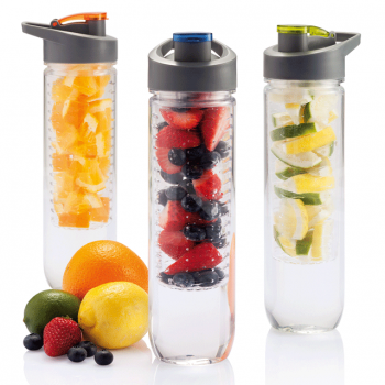 Ūdens pudele ar augļu/ledus sietiņu