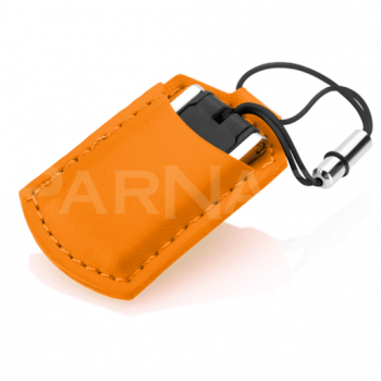 USB zibatmiņa ādas maciņā POUCHY