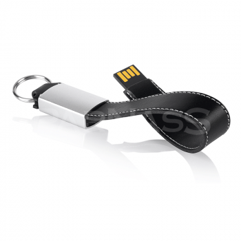 USB zibatmiņa ar ādas siksniņu CHAIN LEATHER