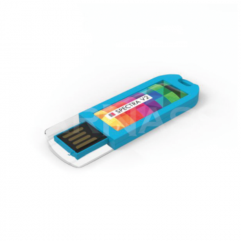 USB zibatmiņa ar polimēru pārklājumu (domingu) SPECTRA