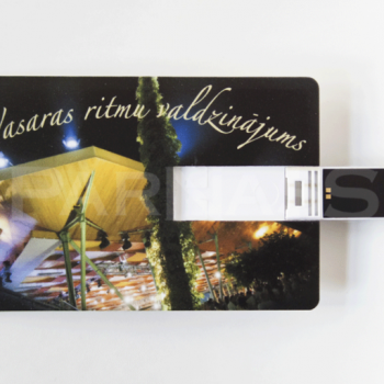 USB zibatmiņa CREDIT CARD 2–128GB