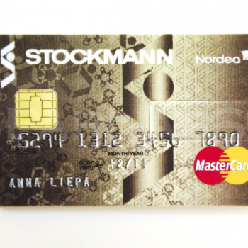 USB zibatmiņa CREDIT CARD 2–128GB