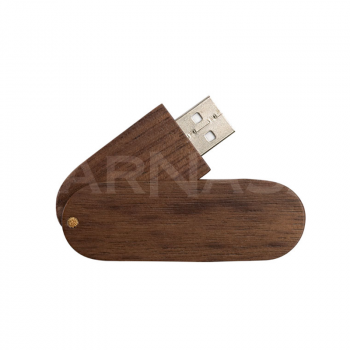 USB zibatmiņa WOOD ROTATE