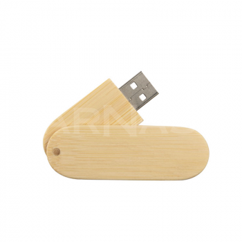 USB zibatmiņa WOOD ROTATE
