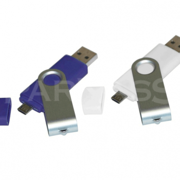 USB – Micro USB zibatmiņa DUAL TWISTER