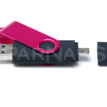 USB – Micro USB zibatmiņa DUAL TWISTER