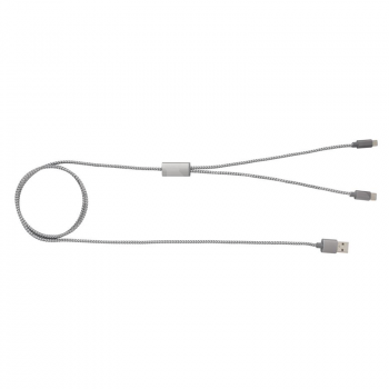Uzlādes kabelis 3IN1 BRAIDED CABLE