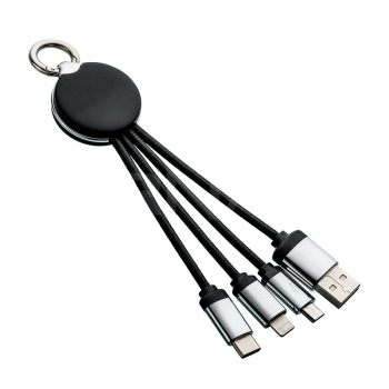 Uzlādes kabelis 3IN1 REEVES LIGHT UP