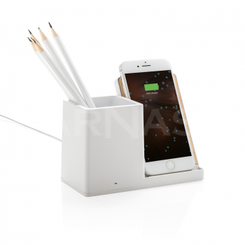 Uzlādes statīvs 5W ar pildspalvu trauku ONTARIO