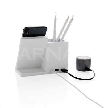 Uzlādes statīvs 5W ar pildspalvu trauku ONTARIO