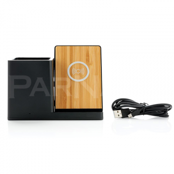 Uzlādes statīvs 5W ar pildspalvu trauku ONTARIO