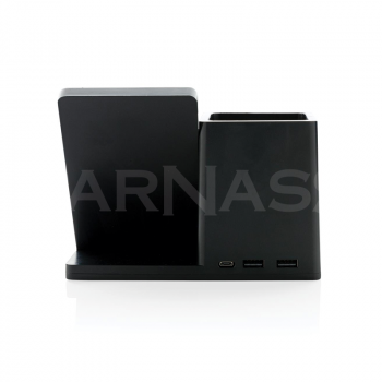 Uzlādes statīvs 5W ar pildspalvu trauku ONTARIO