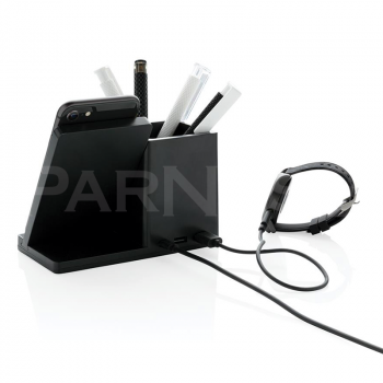 Uzlādes statīvs 5W ar pildspalvu trauku ONTARIO