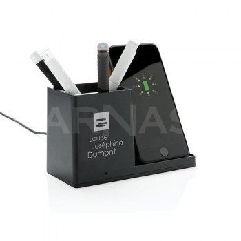 Uzlādes statīvs 5W ar pildspalvu trauku ONTARIO