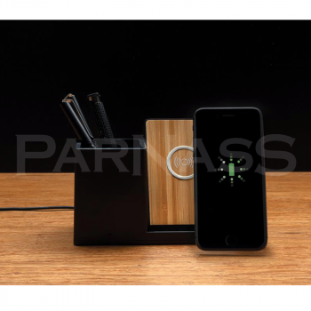 Uzlādes statīvs 5W ar pildspalvu trauku ONTARIO