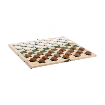 Vīna dāvanu kārba – dambrete RACKPACK GAMEBOX CHECKERS